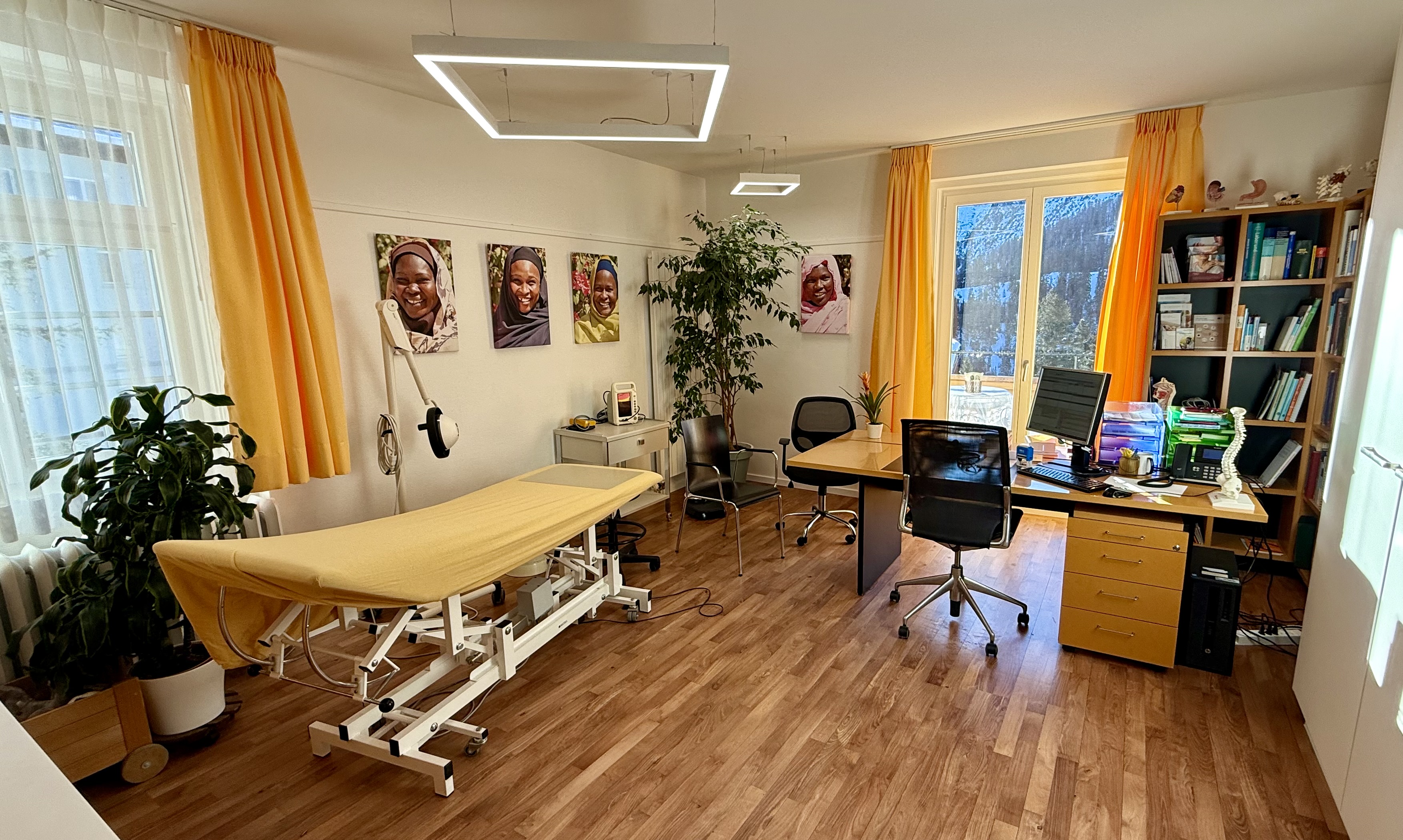 Einblick in die Praxis Arosa